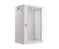 Lanberg Wisząca 19" 18U 600x450mm jednosekcyjna (szara) - 455399 - zdjęcie 3